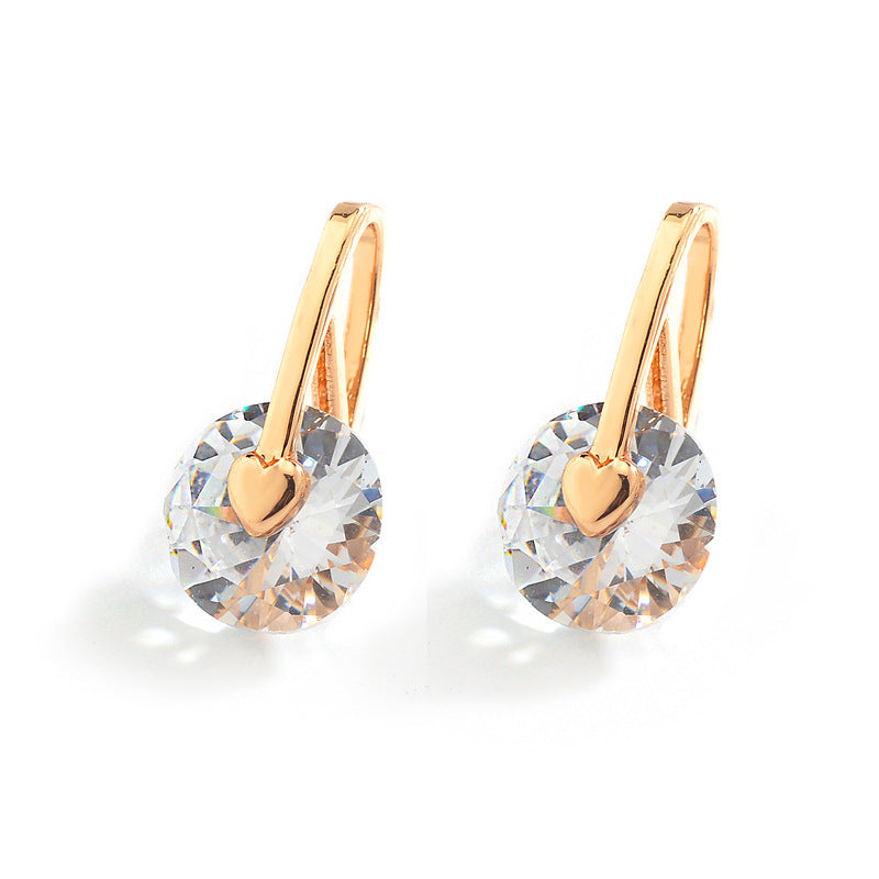 Wholesale Women's Elegant Zirconia Simple Colorful Drill Windmill Pendant